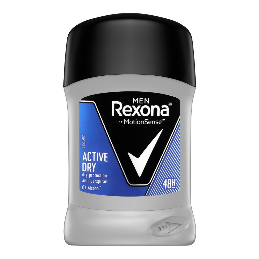 Rexona Men 48H Motion Sense Active Dry Anti-Perspirant Deodorant Stick, 40ml - Main Image