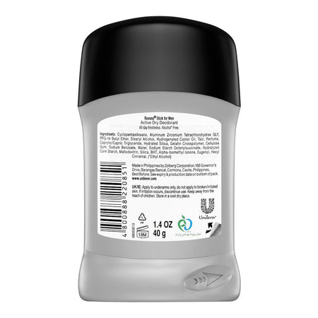 Rexona Men 48H Motion Sense Active Dry Anti-Perspirant Deodorant Stick, 40ml - Image 2