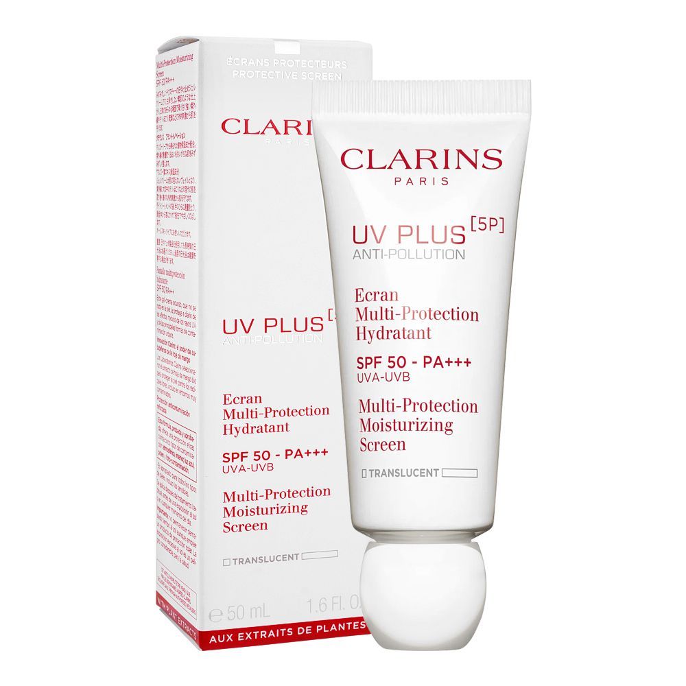 Clarins Paris UV Plus Anti-Pollution Multi-Protection Translucent, 50ml - Main Image