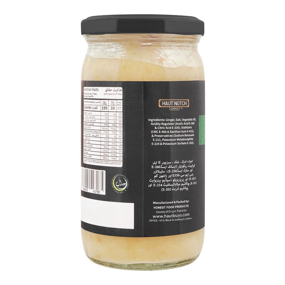 Haut Notch Ginger Paste, 320g - Image 2