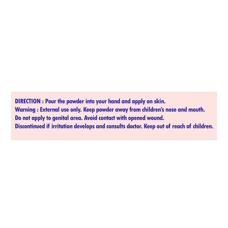 Babi Mild White Sakura Organic Baby Powder, Gentle For Newborn/0+ Years, Hypoallergenic Tested, 160g - Image 3