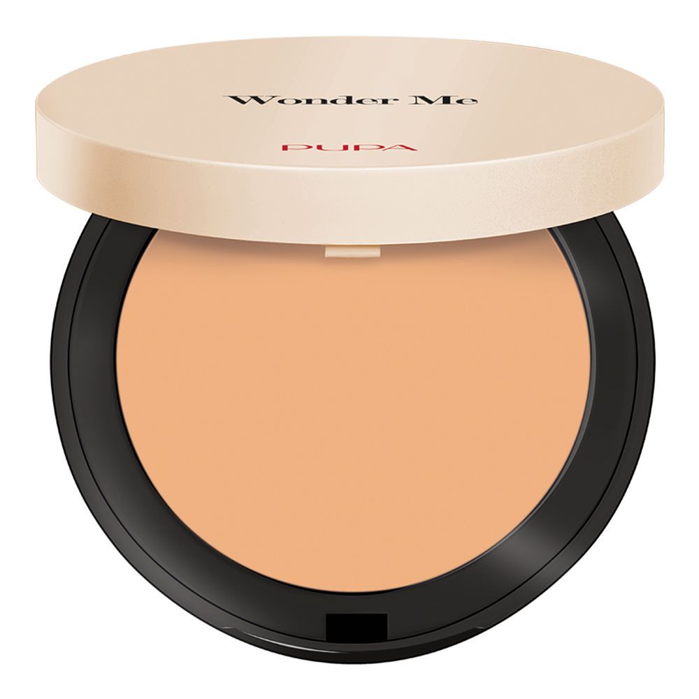 Pupa Milano Wonder Me Instant Perfection Compact Face Powder, 030, Warm Beige - Main Image