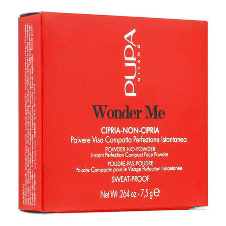 Pupa Milano Wonder Me Instant Perfection Compact Face Powder, 030, Warm Beige - Image 2