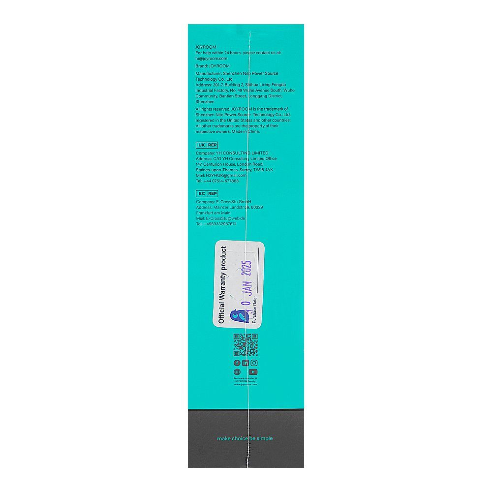 Joyroom Digital Display Fast Charging Power Bank (22.5W, 30000mAh), JR-QP193 - Image 3