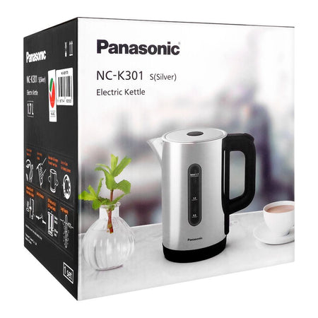 Panasonic Electric Kettle, 1.7L, Silver, NC-K301 - Image 4