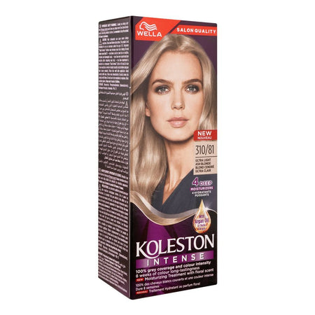 Wella Koleston Intense Hair Colour, 310/81, Ultra Light Ash Blonde - Image 2