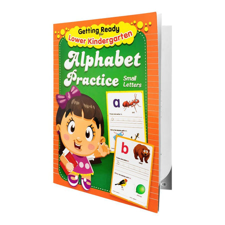 Getting Ready For Kindergarten Small Alphabet Practice, Book - Main Image