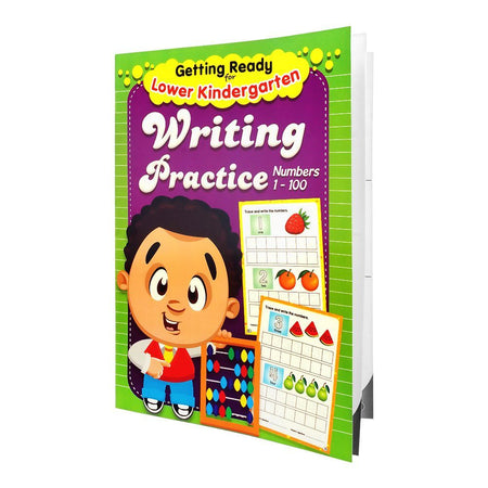 Getting Ready For Kindergarten Numbers 1-100 Writing Practice, Book - Main Image