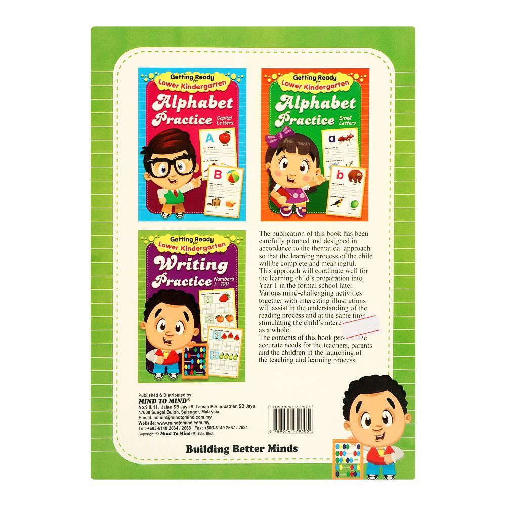 Getting Ready For Kindergarten Numbers 1-100 Writing Practice, Book - Image 2