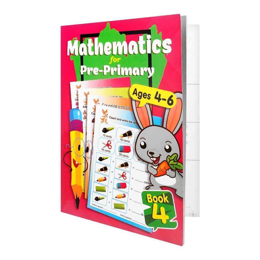 Mathematics For Pre-Primary Ages 4-6, Book-4 - Main Image