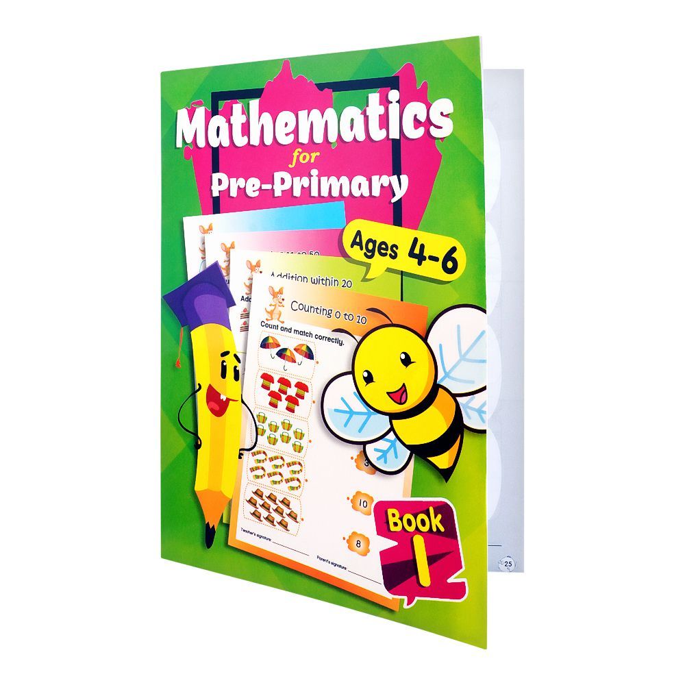 Mathematics For Pre-Primary Ages 4-6, Book-1 - Main Image