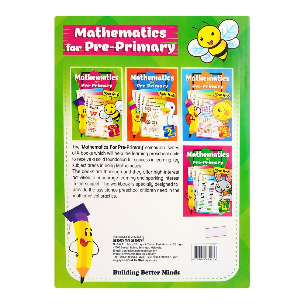 Mathematics For Pre-Primary Ages 4-6, Book-1 - Image 2