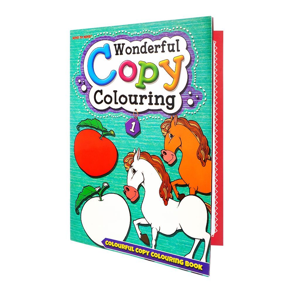 Wonderful Copy Coloring, Book-1 - Main Image