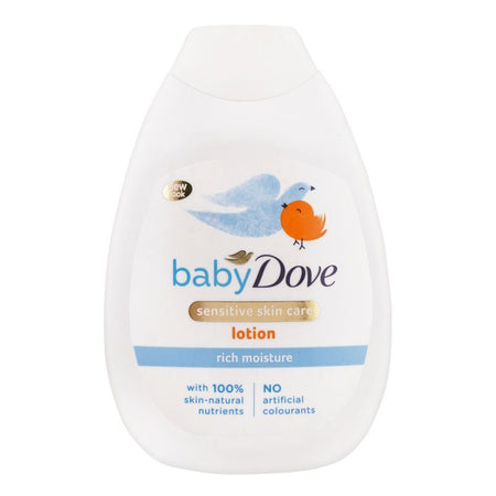 Dove Rich Moisture Sensitive Skin Care Baby Lotion, 400ml - Main Image