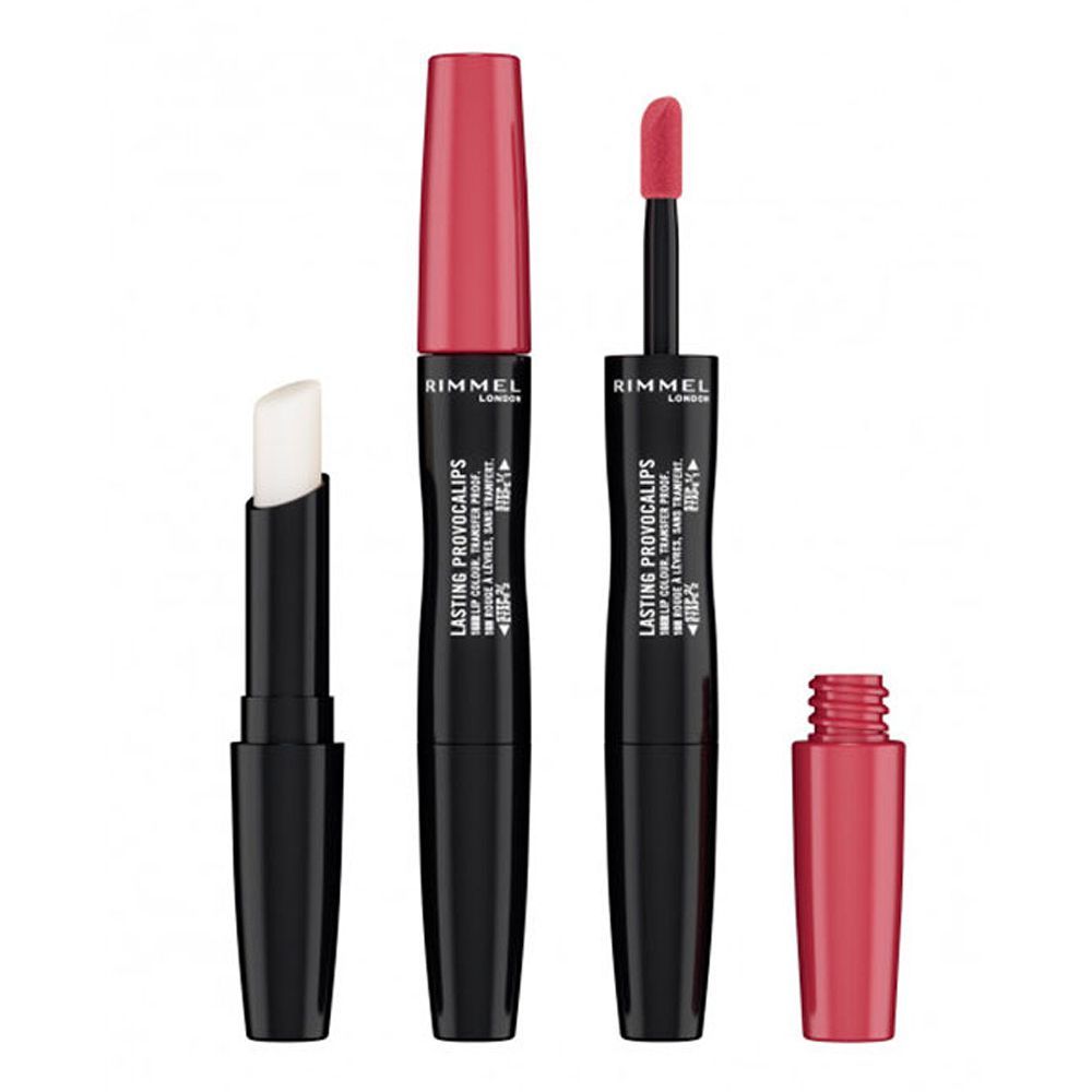 Rimmel Lasting Provocalips 18H Lip Colour, 210, Pink Case Of Emergency - Main Image