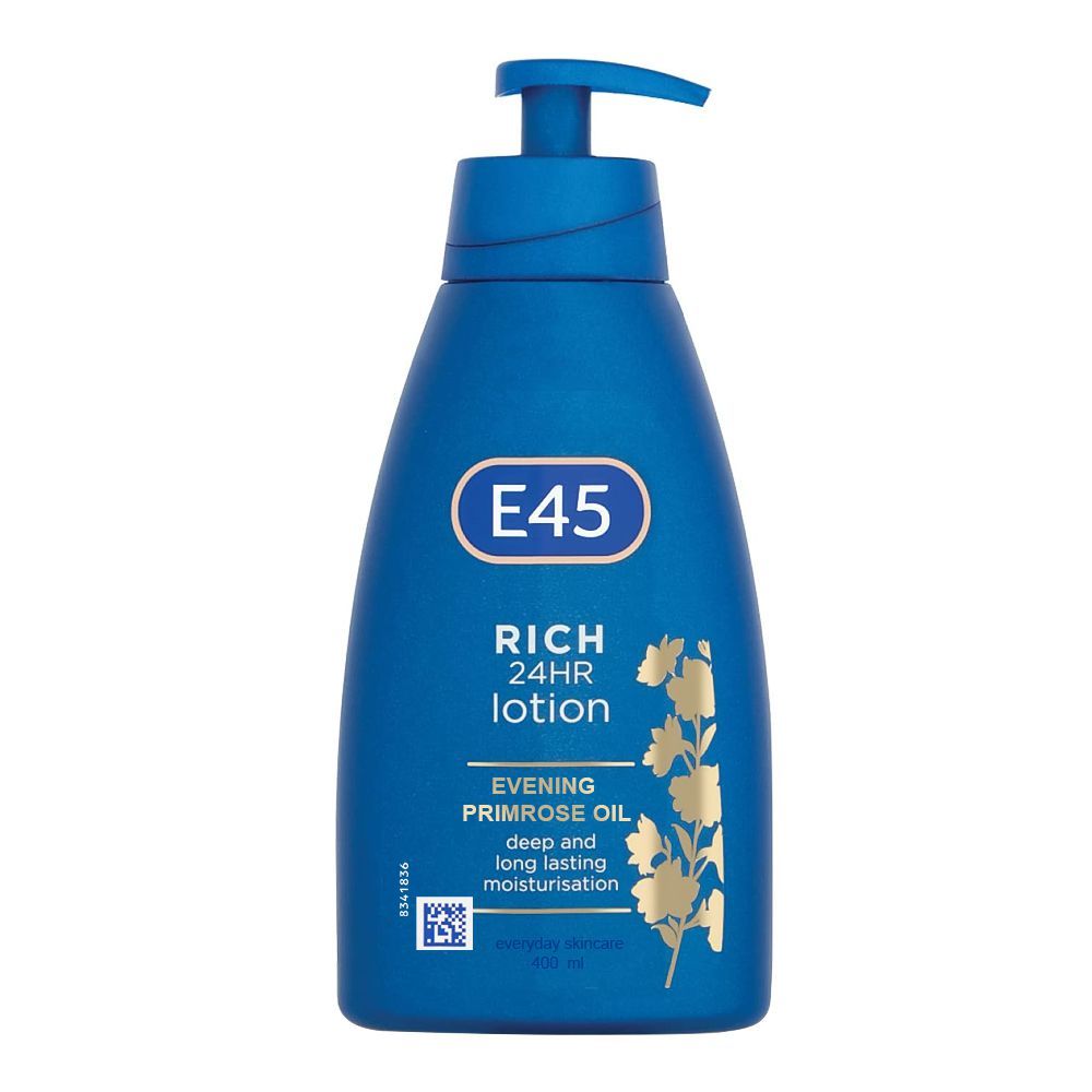 E-45 Evening Primrose Oil Rich 24-Hour Lotion, 400ml - Main Image