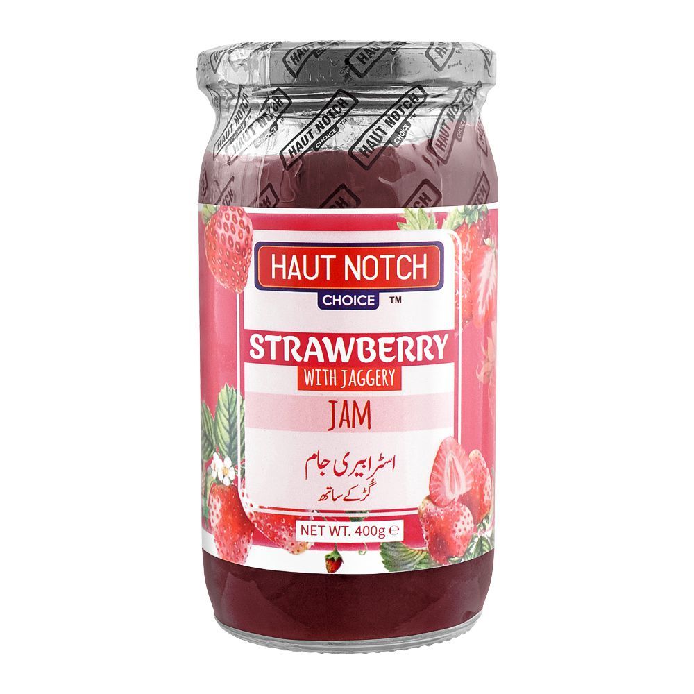 Haut Notch Strawberry With Jaggery Jam, 400g - Main Image