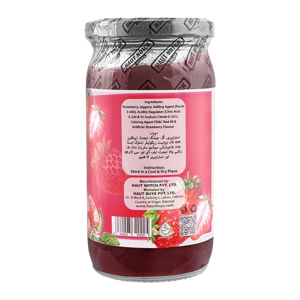 Haut Notch Strawberry With Jaggery Jam, 400g - Image 2