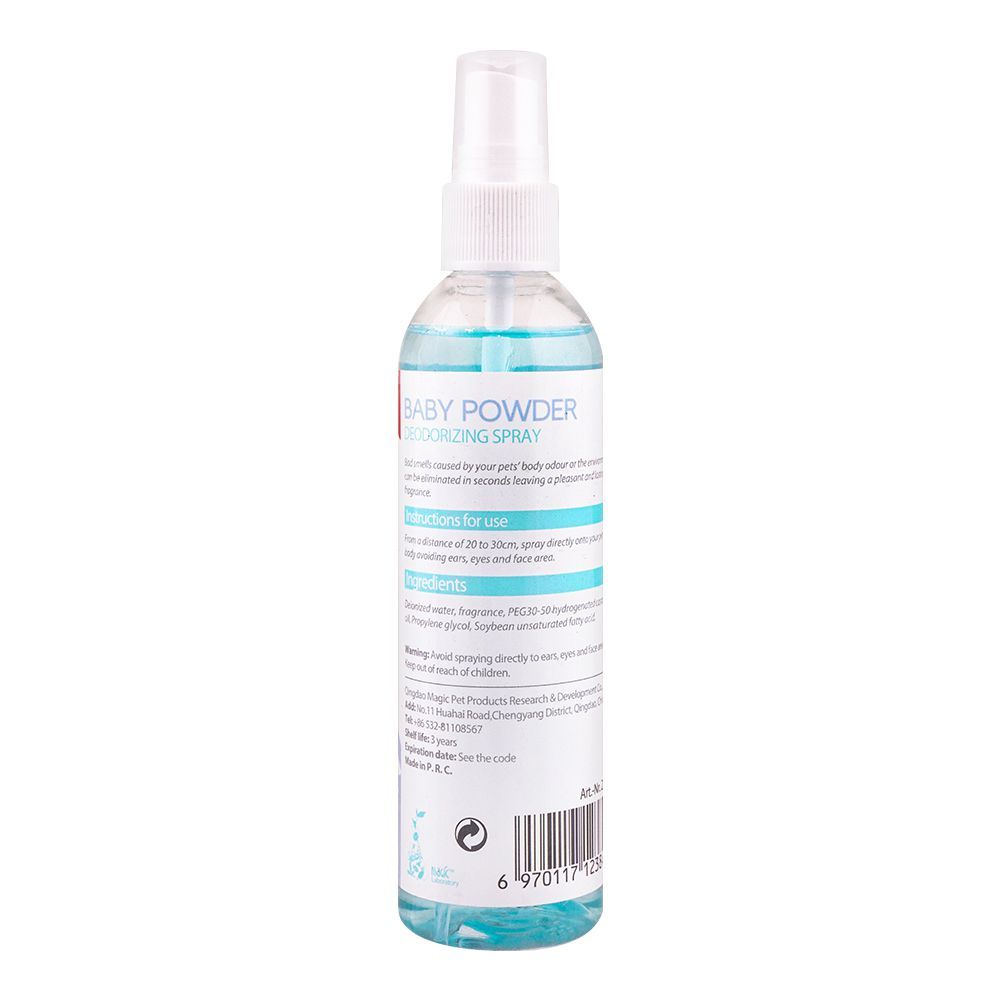 Bioline Baby Powder Deodorizing Spray Scratch & Sniff, 118ml - Image 2