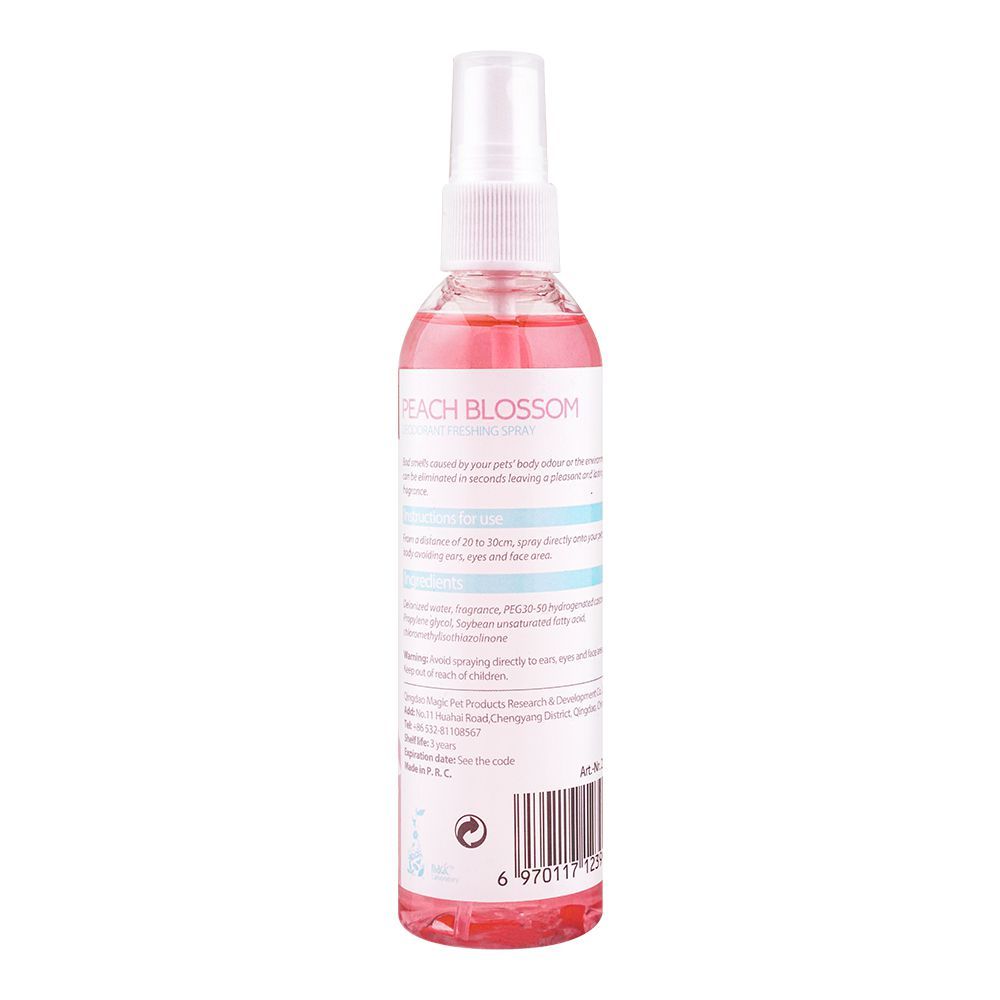 Bioline Peach Blossom Deodorant Spray Scratch & Sniff, 118ml - Image 2