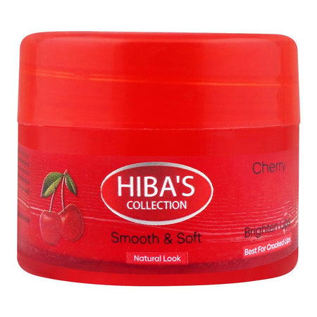 Hiba's Collection Cherry Lip Balm, Best For Cracked Lips, 15ml - Main Image