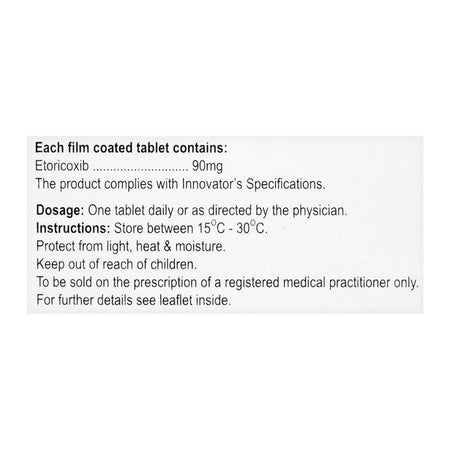 S. J. & G. Berica Tablet, 90mg, 10-Pack - Image 3