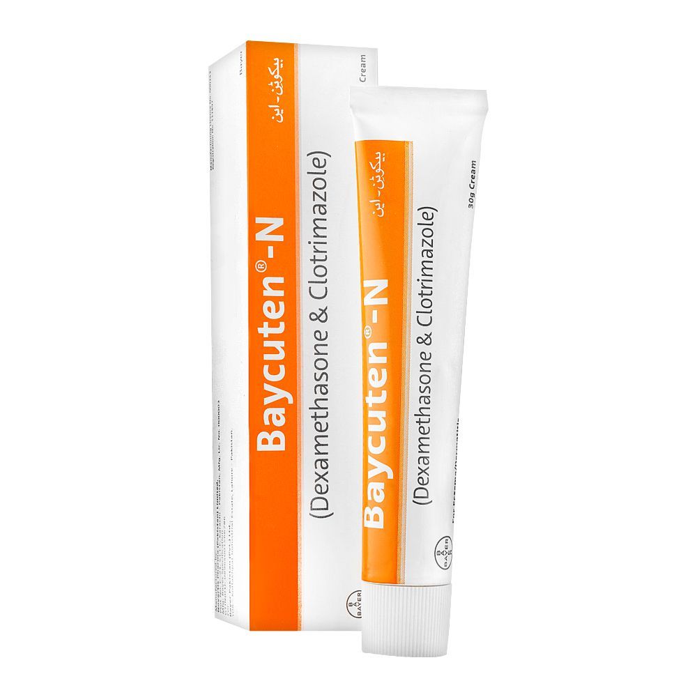 Bayer Pharmaceuticals Baycuten-N Cream, 30g - Main Image