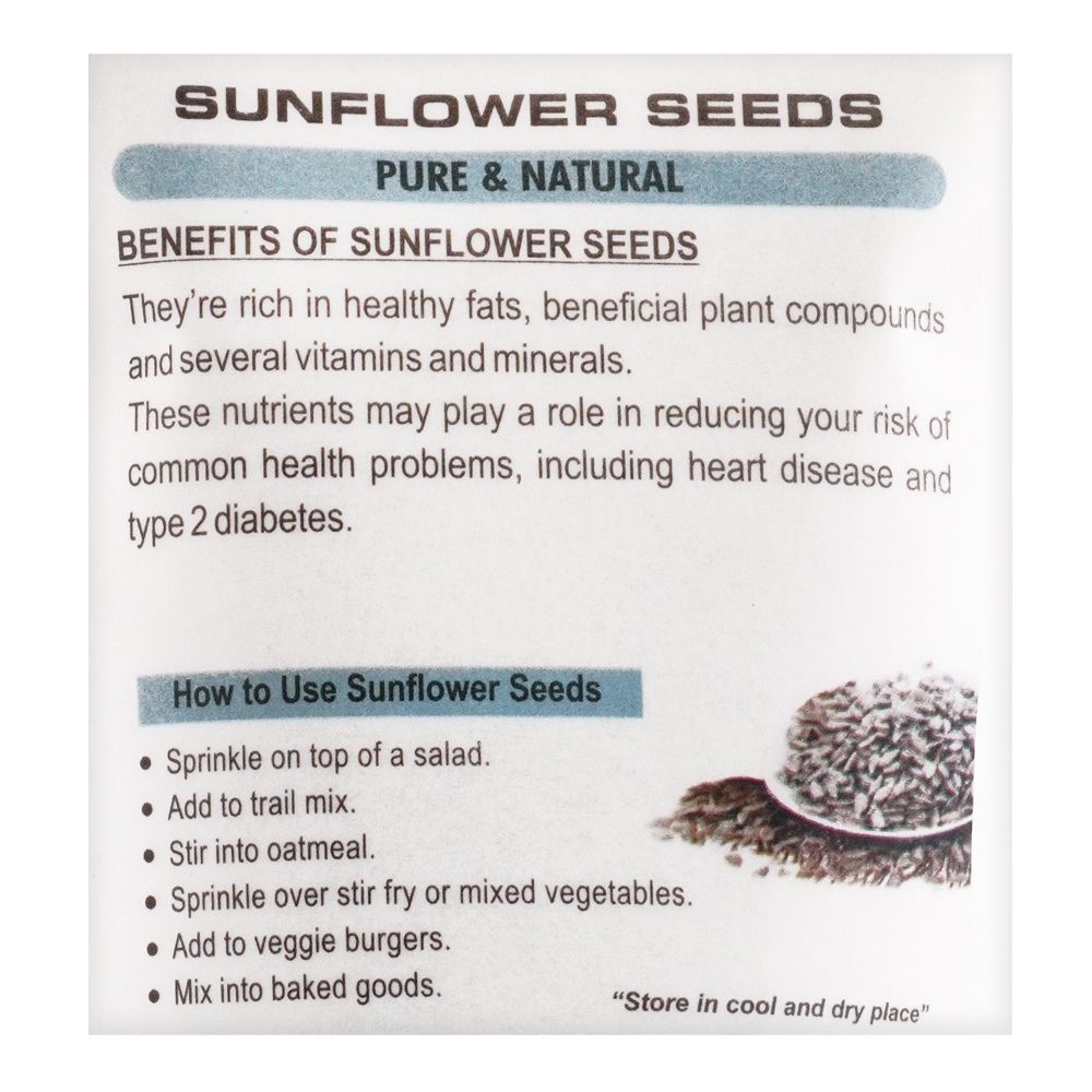 Quill Sun Flower Seeds, 150g - Image 3