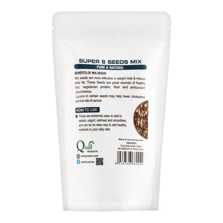 Quill Super 6 Seeds Mix, 200g - Image 2