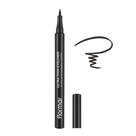 Flormar Ultra Thin Eye Liner, Black - Main Image