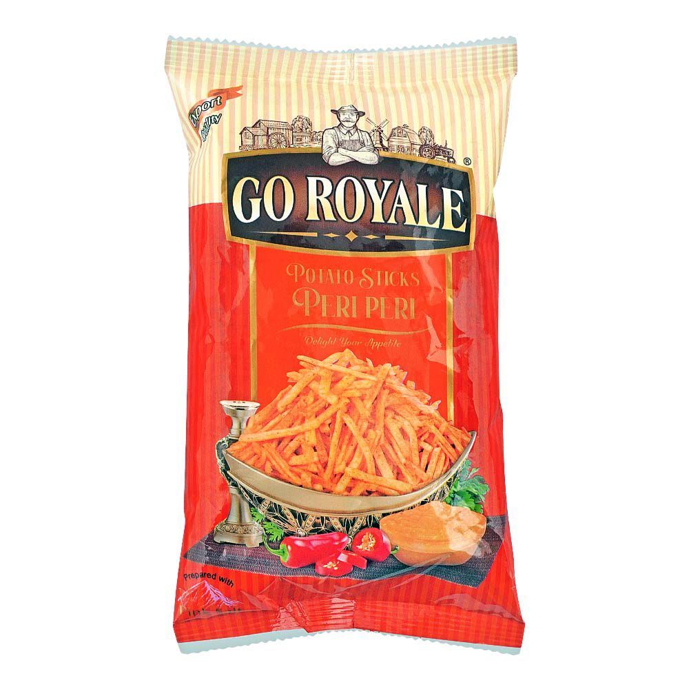 Go Royale Potato Sticks, Peri Peri, 110g - Main Image