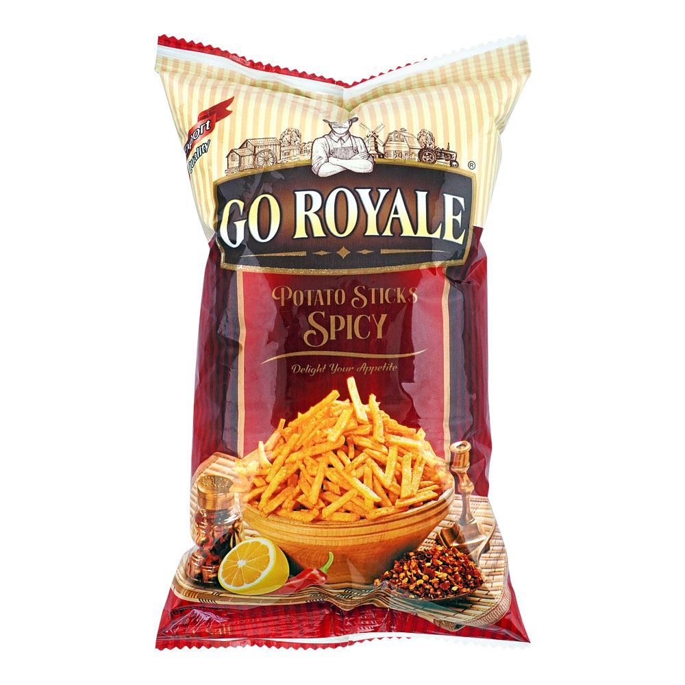 Go Royale Potato Sticks, Spicy, 110g - Main Image