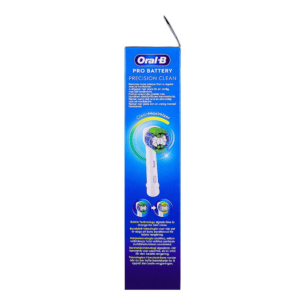 Braun Oral-B Pro Precision Clean, Battery Operated Toothbrush, Black, DB5.010.1 - Image 4