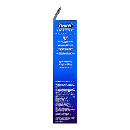 Braun Oral-B Pro Precision Clean, Battery Operated Toothbrush, Black, DB5.010.1 - Image 5