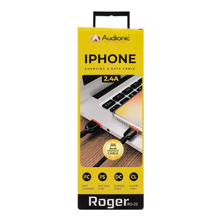 Audionic Roger iPhone Charging & Data Cable, RO-22 - Image 2
