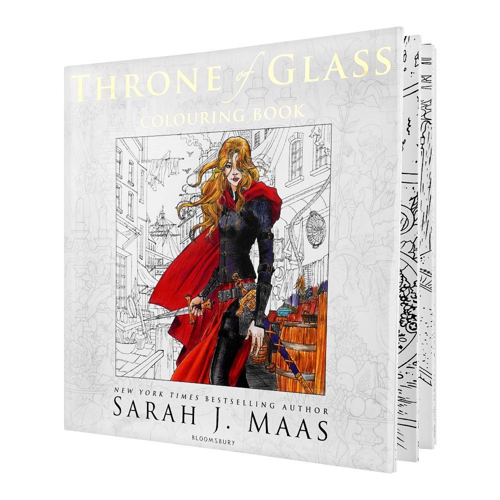 Throne Of Glass Coloring, Book - Main Image