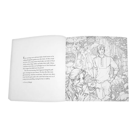 Throne Of Glass Coloring, Book - Image 2
