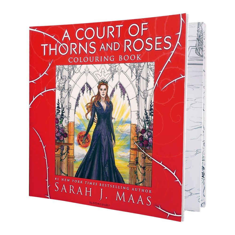 A Court Of Thorns And Roses Coloring, Book - Main Image