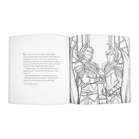 A Court Of Thorns And Roses Coloring, Book - Image 2