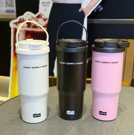 fashion large capacity insulated cup image 4