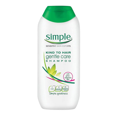 Simple Kind To Hair Gentle Care Pro Vitamin B5 Shampoo, 200ml - Main Image