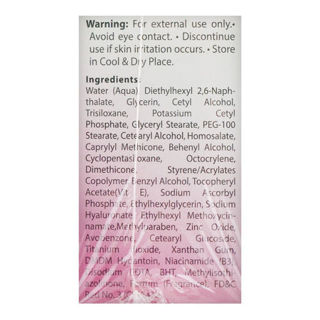 Elmore Elixir 5-In-1 Instant Whitening SPF 50 Pink Fluid, Paraben Free, 100ml - Image 2