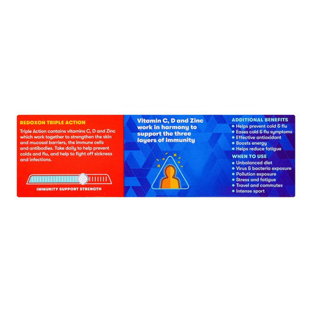 Bayer Pharmaceuticals Redoxon Triple Action Orange Flavour Tablets, 15-Pack - Image 3
