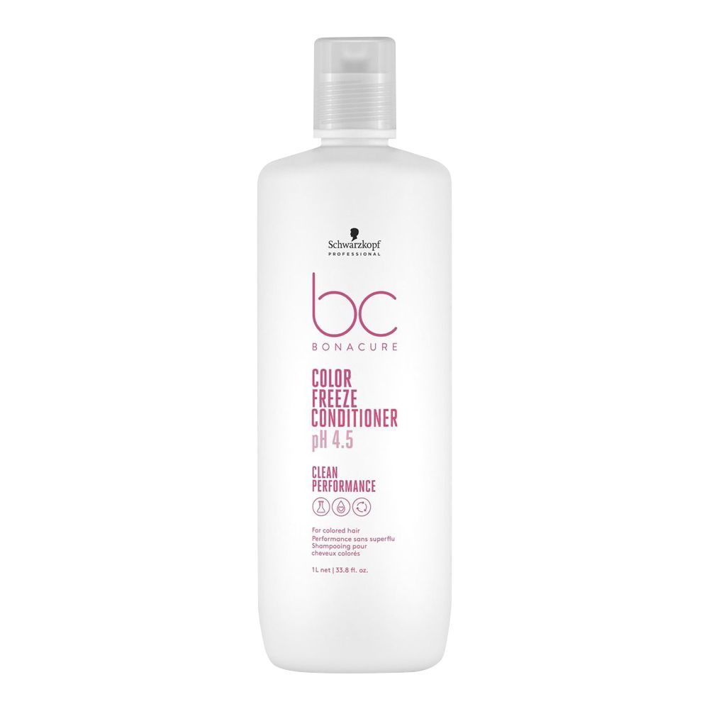 Schwarzkopf BC Bonacure Color Freeze PH 4.5 Colored Hair Conditioner For Colored Hair, 1 Liter - Main Image