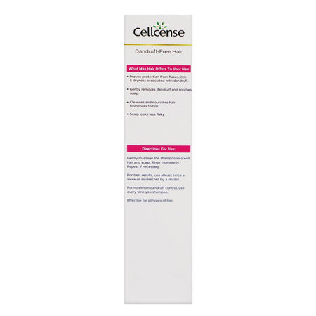Cellsense Max Hair Anti-Dandruff Shampoo, For All Hair Types, 200ml - Image 4