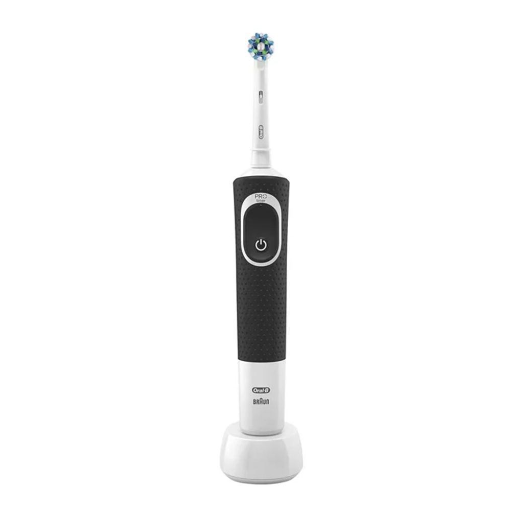 Braun Oral-B Vitality 100 Cross Action Deep Clean Rechargeable Toothbrush, Black, D100.413.1 - Main Image