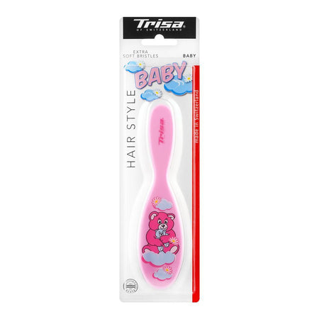 Trisa Hair Style Baby Hair Brush, Pink, 378925 - Main Image