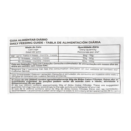 Birbo Premium Meat & Chicken Kitten Food, 1 KG - Image 4