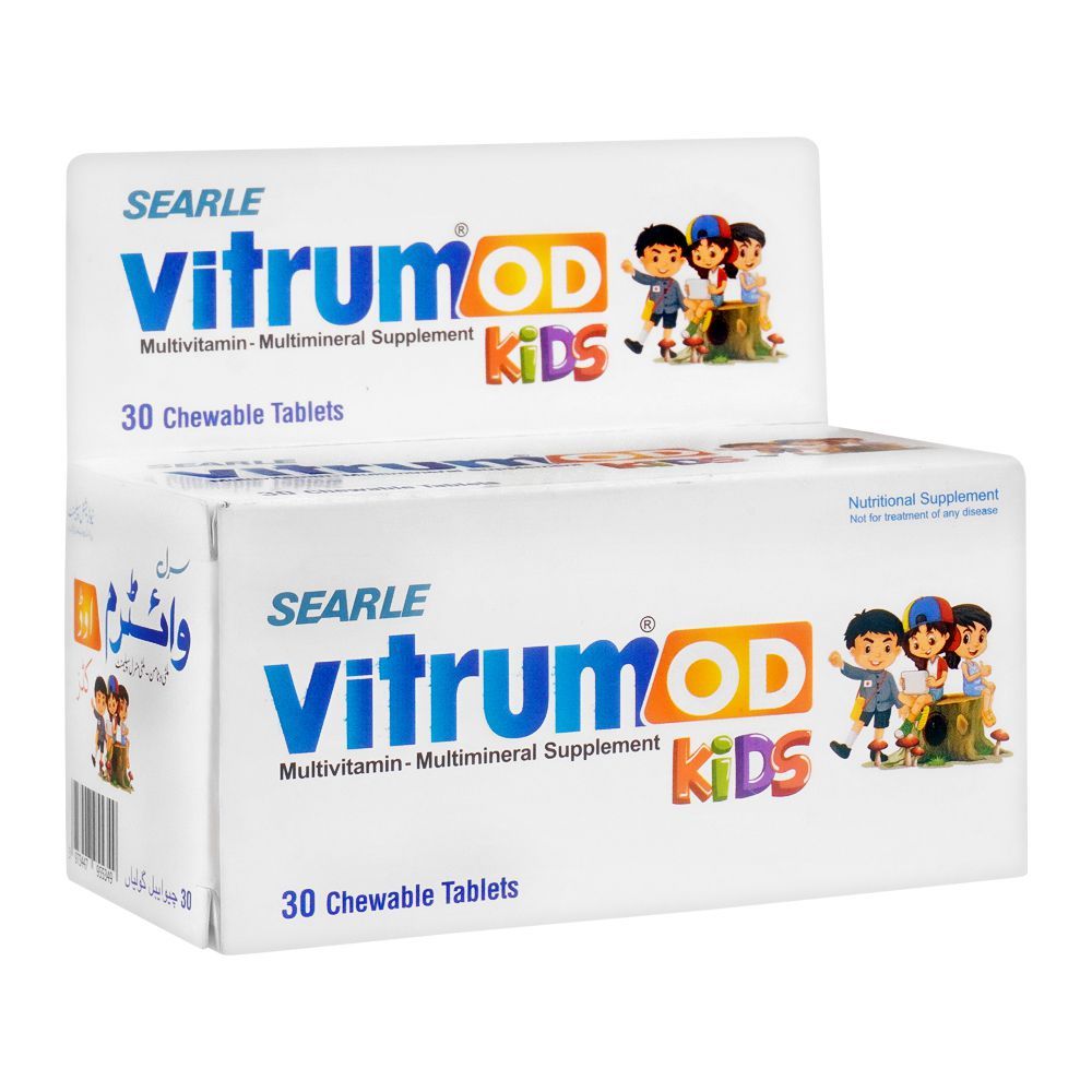 Searle Vitrum OD Kids Chewable Tablet, 30-Pack - Main Image