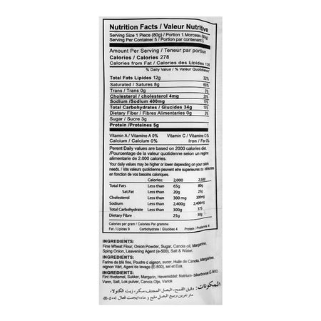 Karachi Delight Onion Paratha 5 Pieces - Image 4